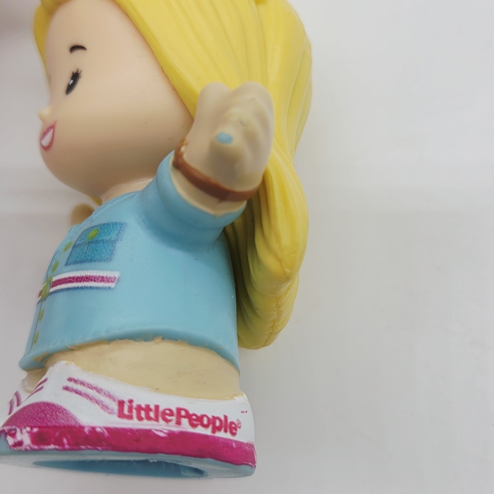 Lot 4 Fisher-Price Little People Barbie Race Car Swimming African American *READ - Picture 9 of 16